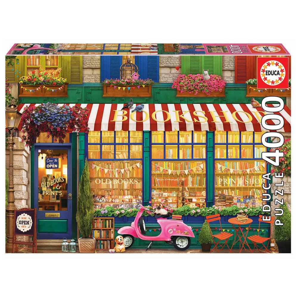 Vintage Bookshop Jigsaw Puzzle (4000 pieces) Image 1