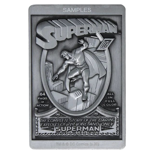 DUST! DC Comics Limited Edition Superman Ingot