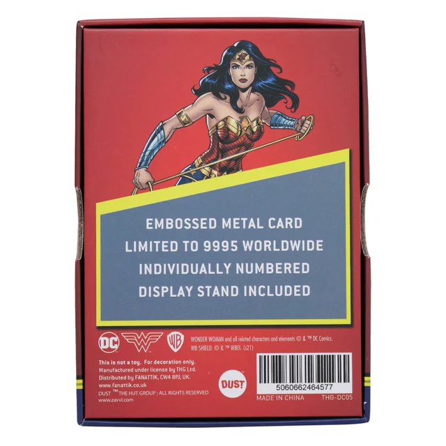DUST! DC Comics Limited Edition Wonder Woman Ingot