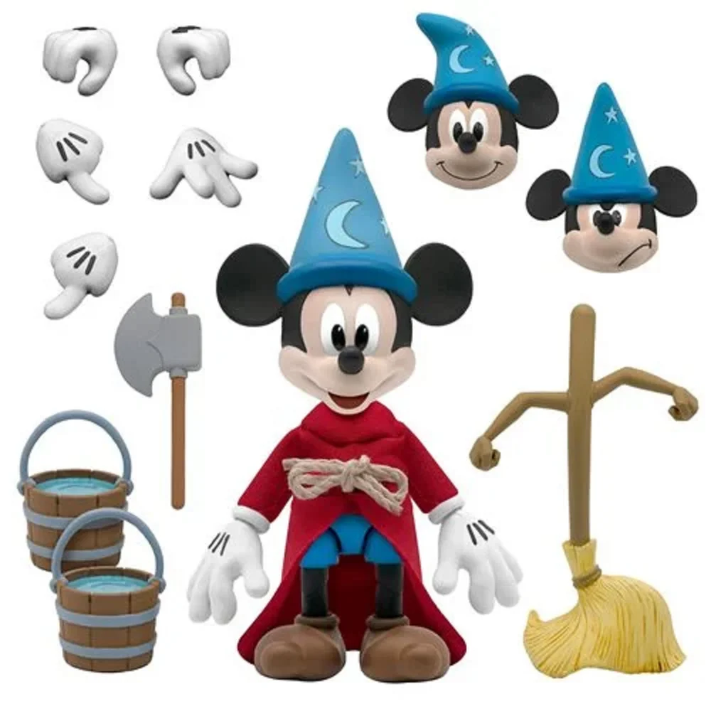 Super7 Disney ULTIMATES! Figure - Sorcerer Mickey Image 1