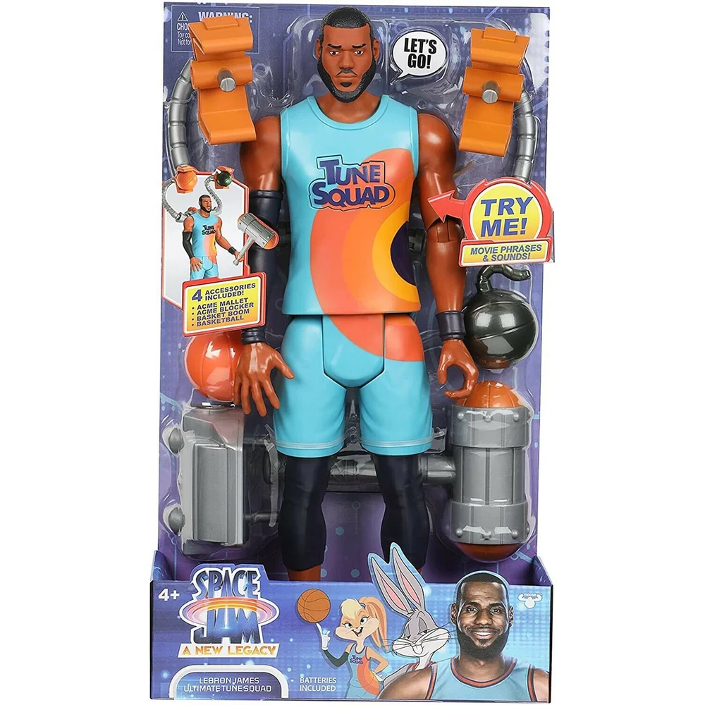 Space Jam: A New Legacy LeBron James 12 Inch Deluxe Action Figure Image 1
