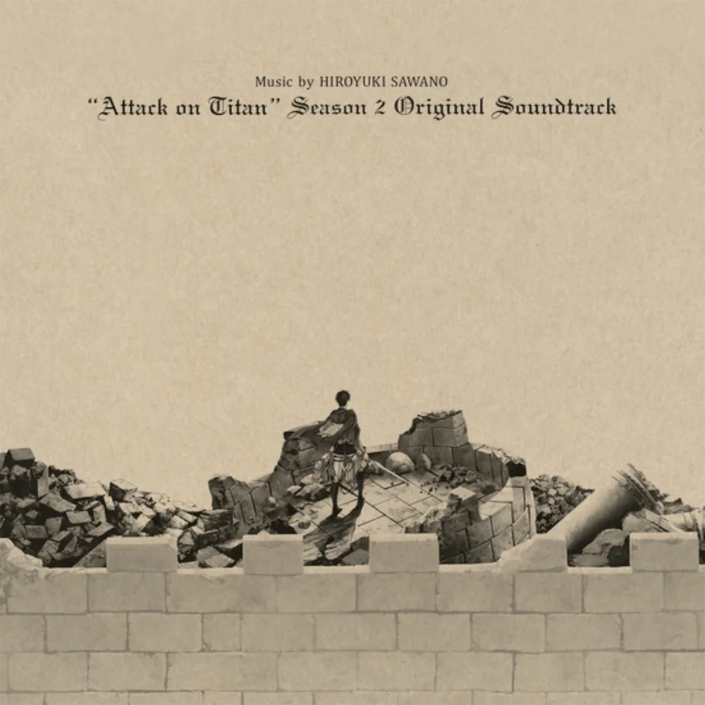 Anime Limited - Attack On Titan Season 2 (Original Soundtrack) 180g Vinyl 3LP (Purple & White Splatter) Image 1