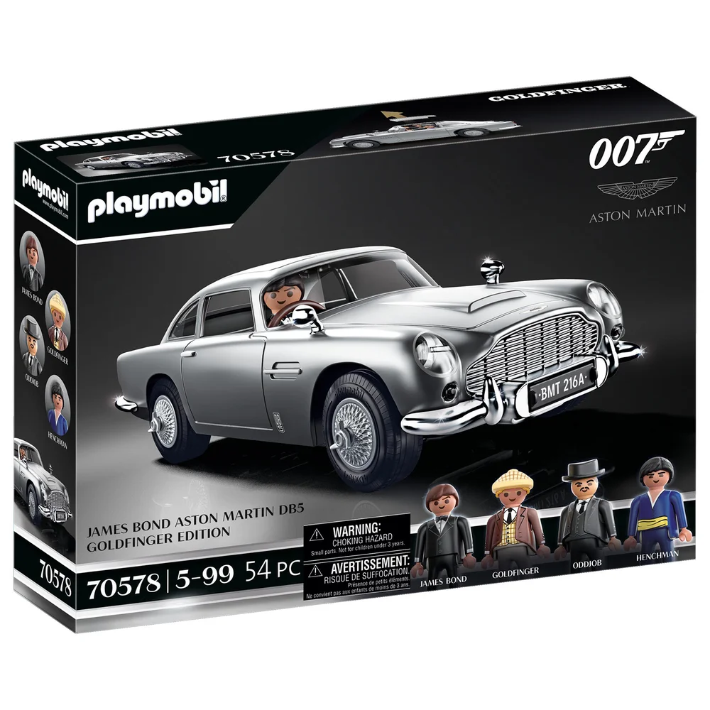 Playmobil James Bond Aston Martin DB5 – Goldfinger Edition (70578) Image 1