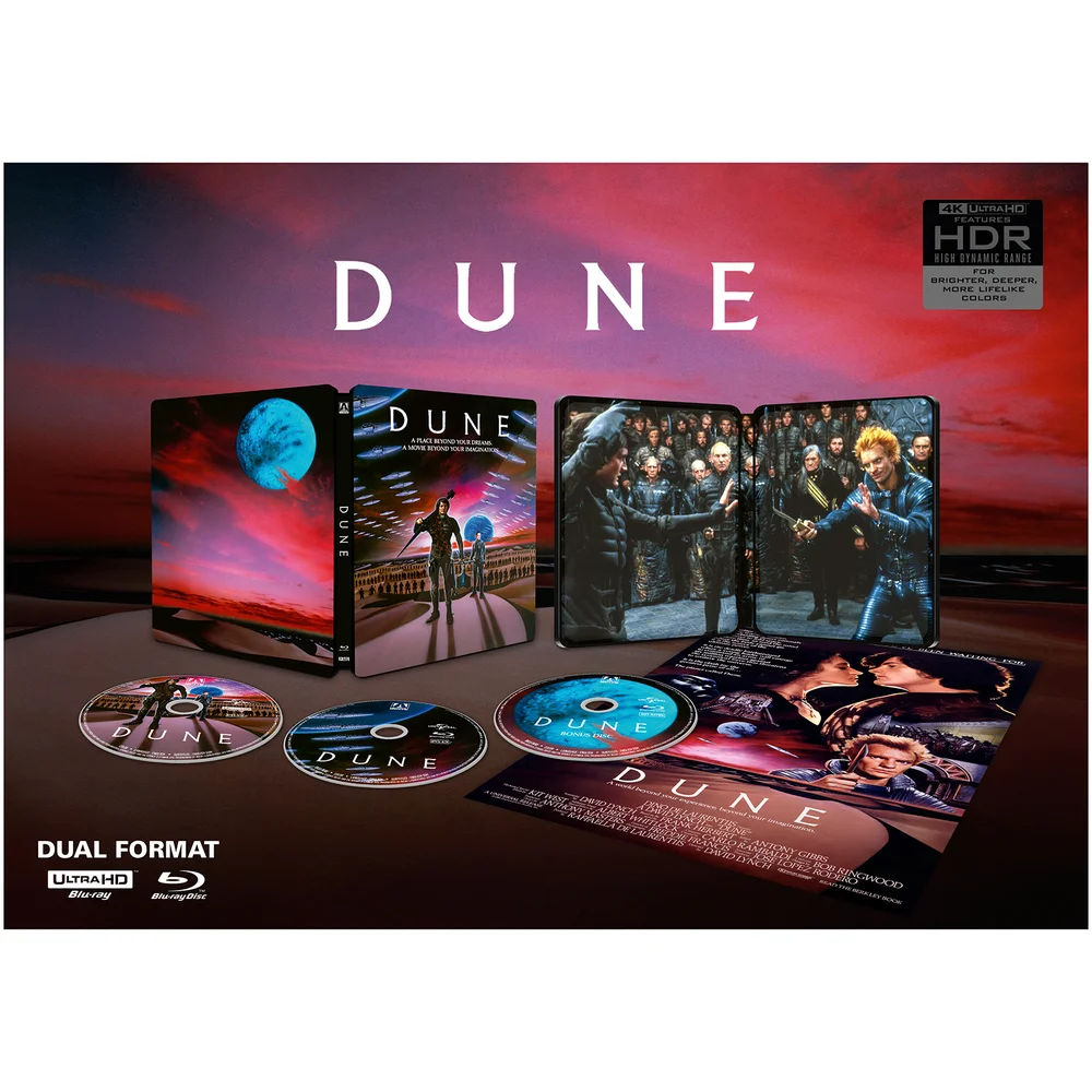Dune - Limited Edition 4K Ultra HD Steelbook (Includes Blu-ray) Image 1