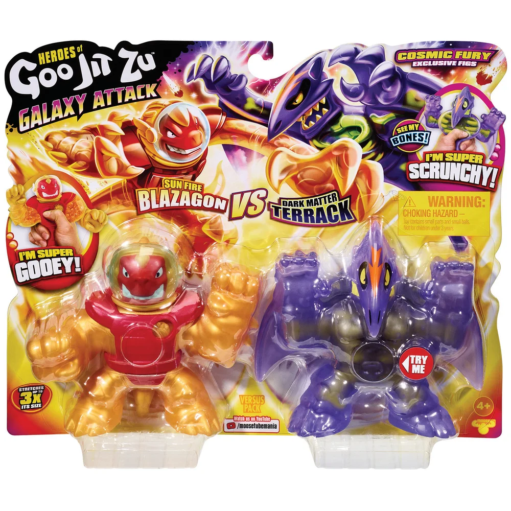 Heroes of Goo Jit Zu - Versus Pack - Galaxy Pack Image 1