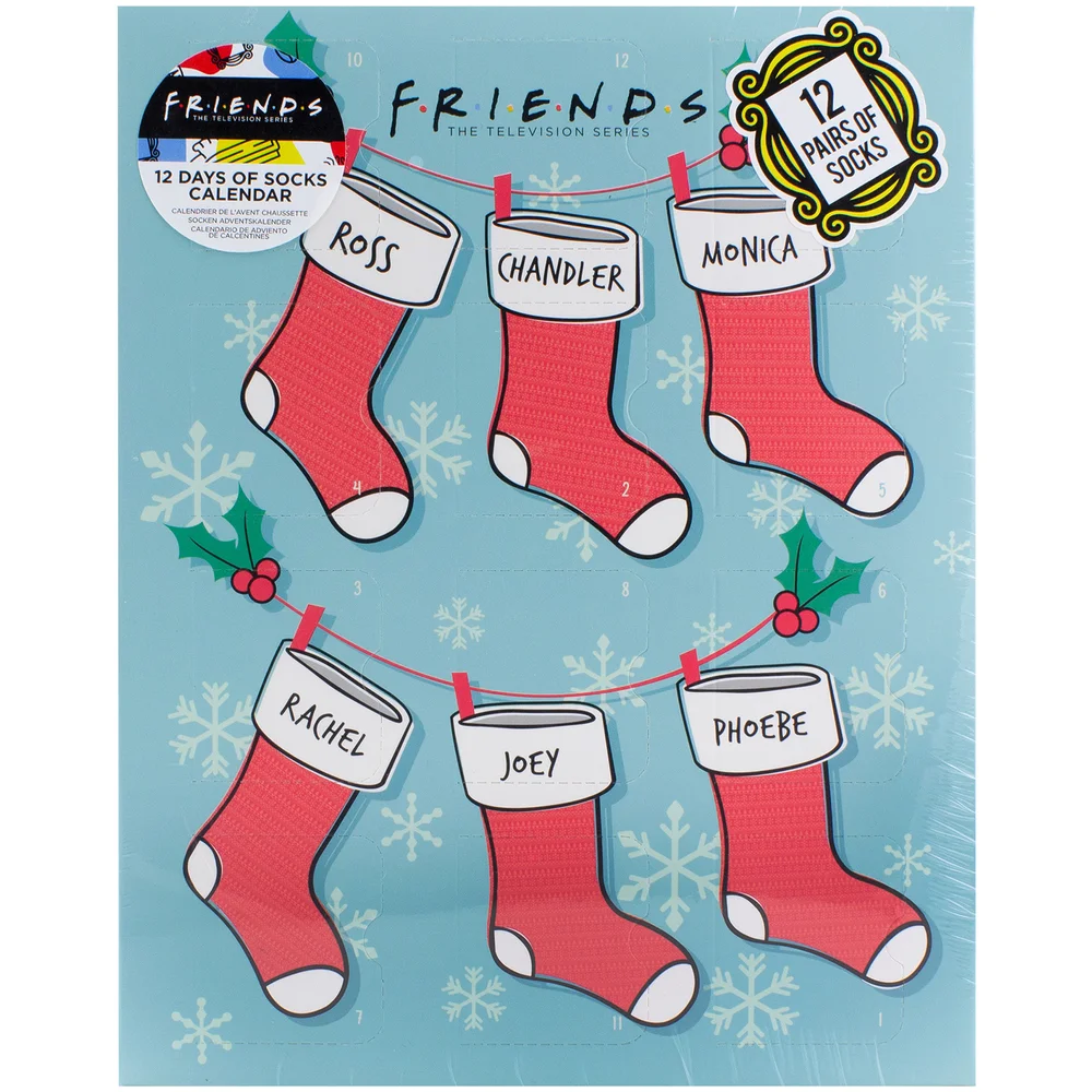 Friends Sock Advent Calendar Image 1