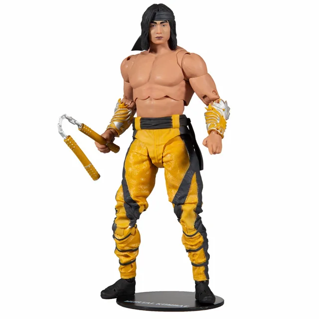 McFarlane Mortal Kombat 7 Inch Action Figure - Liu Kang (Fighting Abbot)