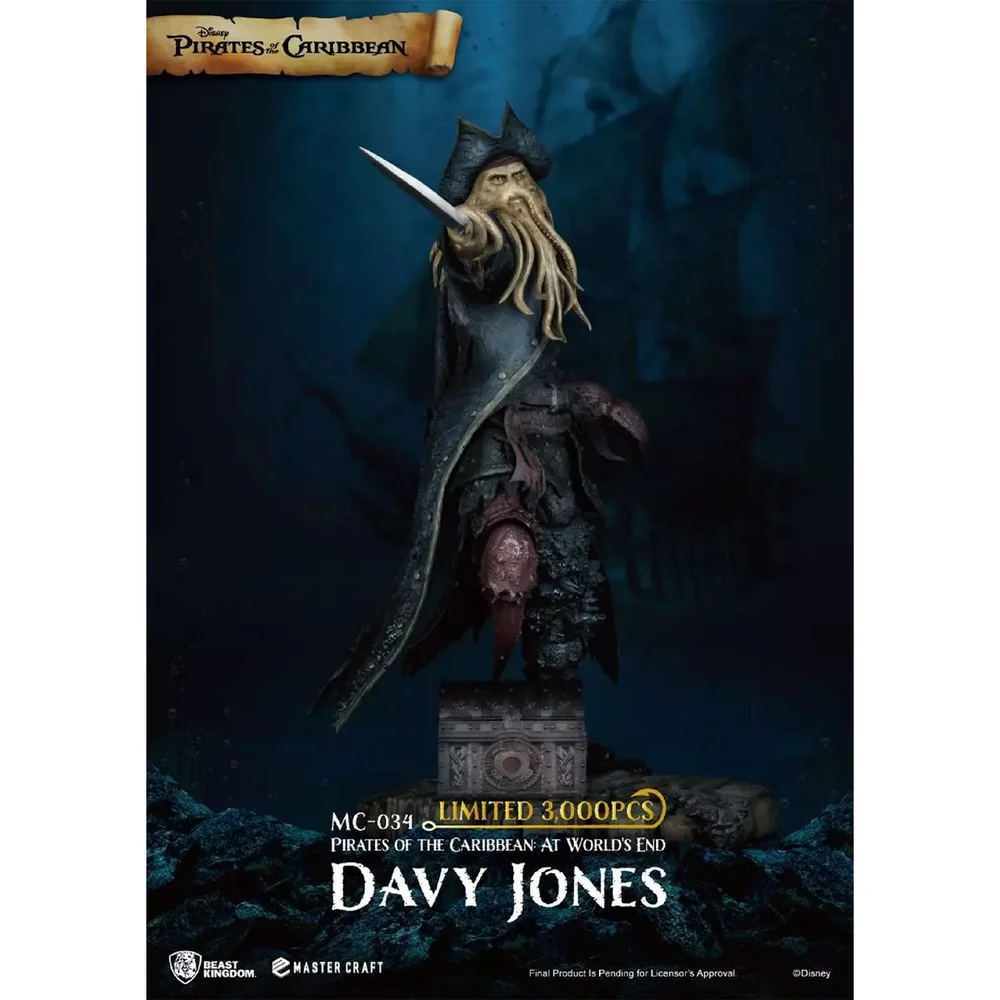 Beast Kingdom Pirates of the Caribbean: At World's End Master Craft Statue - Davy Jones Image 1