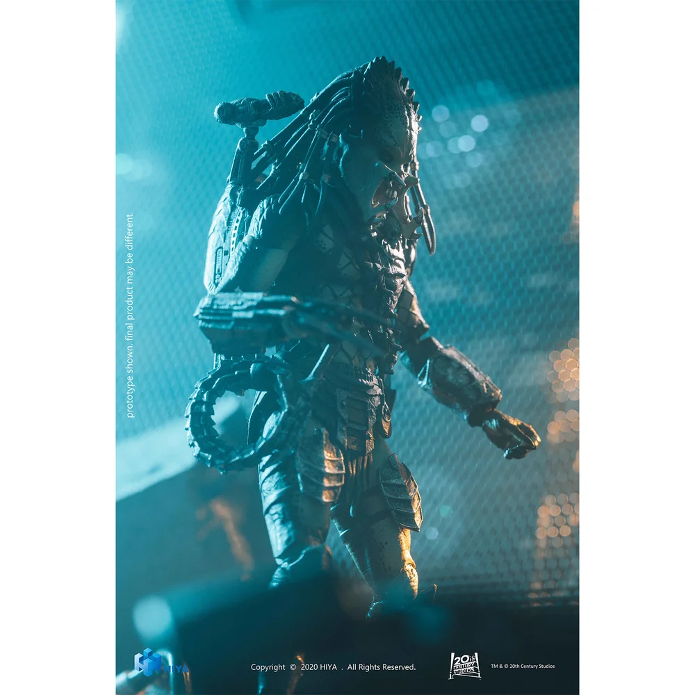 HIYA Toys Alien Vs. Predator: Requiem Exquisite Mini 1/18 Scale Figure - Unmasked Wolf Predator Image 1