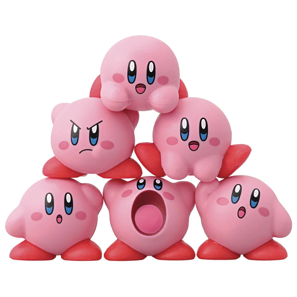 Kirby Nosechara Stacking Figure 10pc Set Image 1