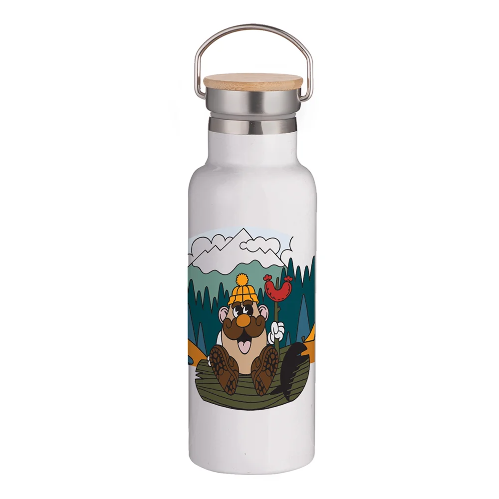 Mr Potato Head Insulated Water Bottle - Steel Image 1