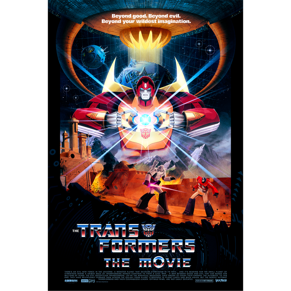 Transformers 24x36" Lithograph Print by Matt Ferguson Image 1