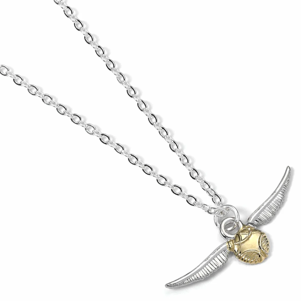 Harry Potter Golden Snitch Necklace - Silver Image 1
