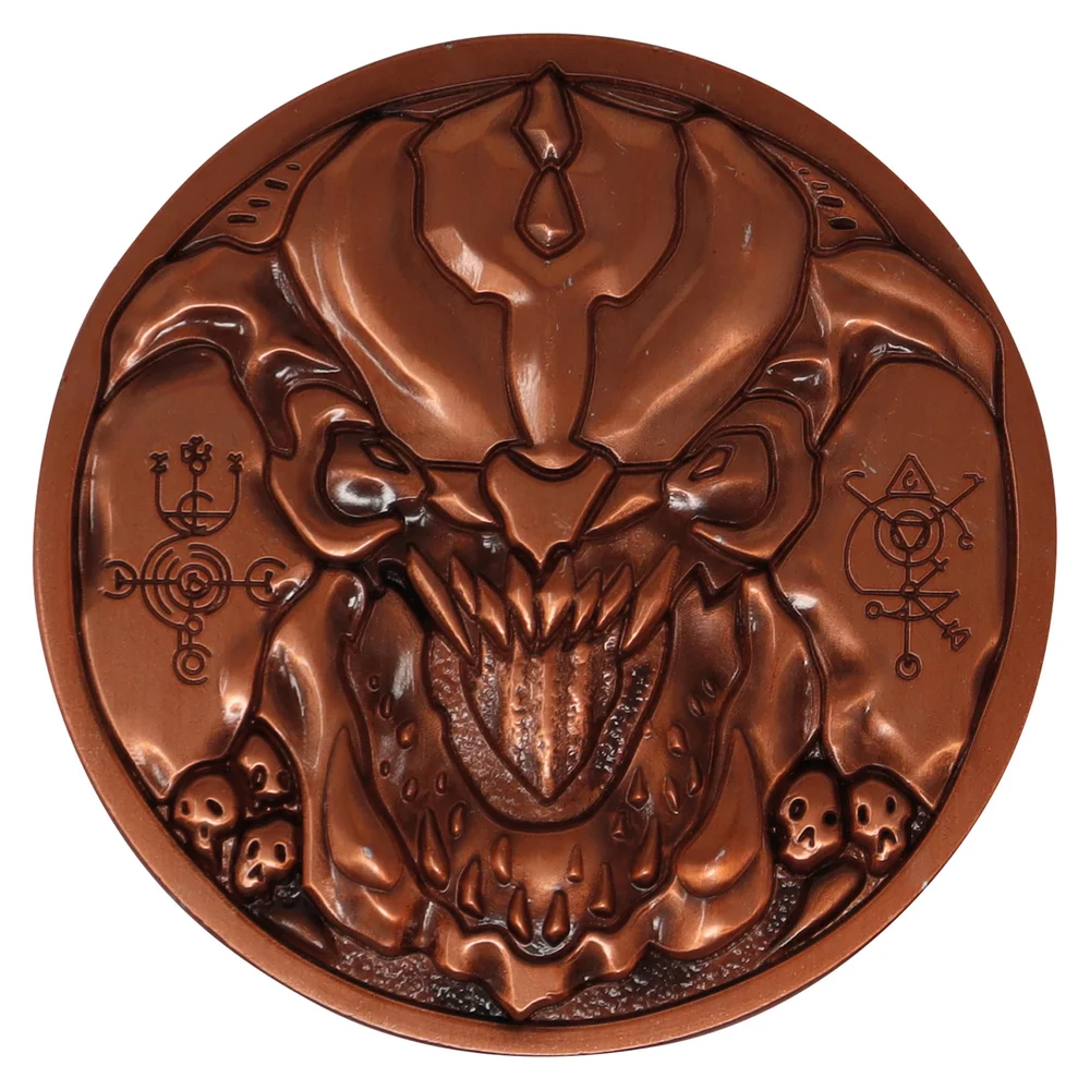 Fanattik Doom Pinky Level Up Collectors Medallion Image 1