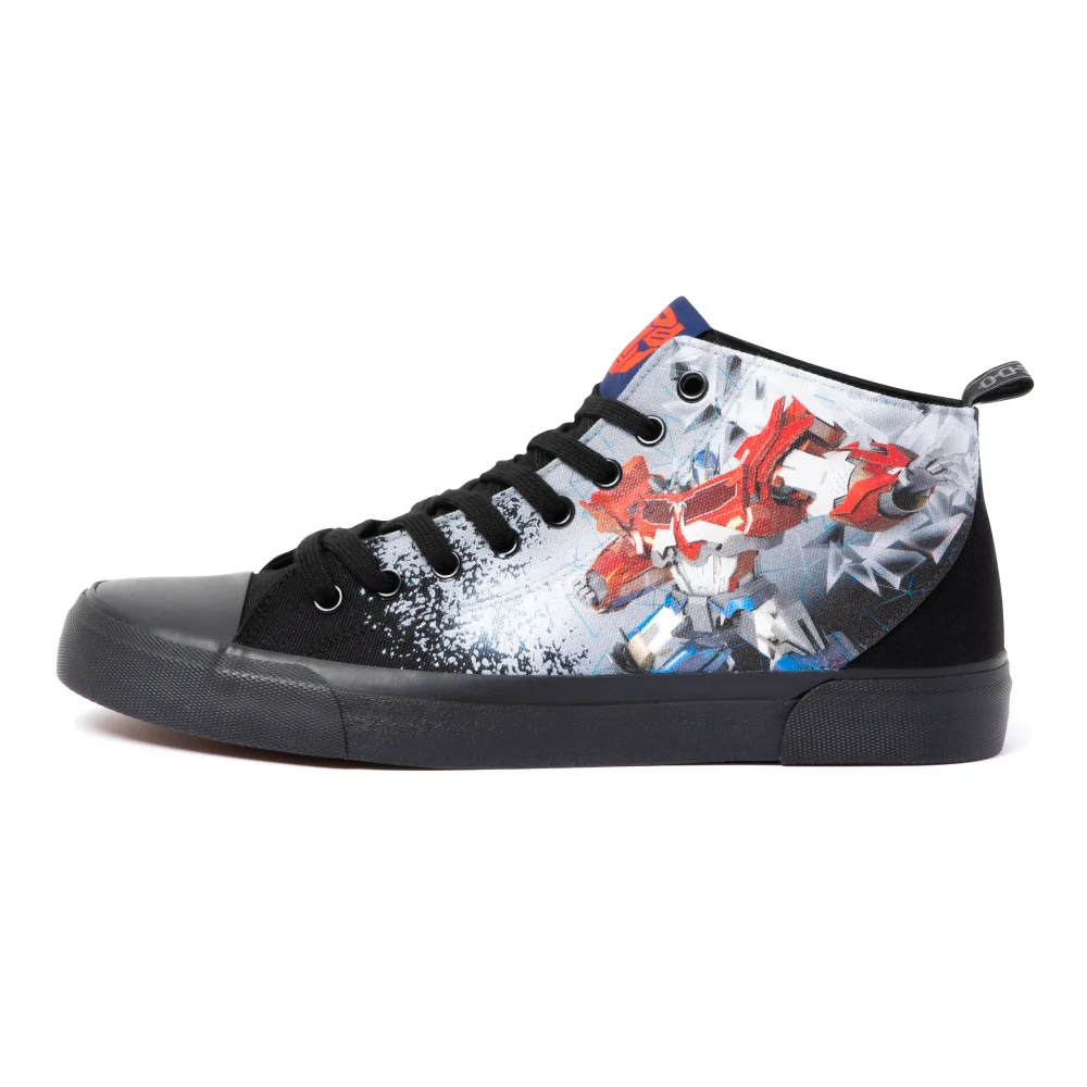 Akedo x Transformers Optimus Prime High Top - All Black - UK3 / EU35.5 Image 1