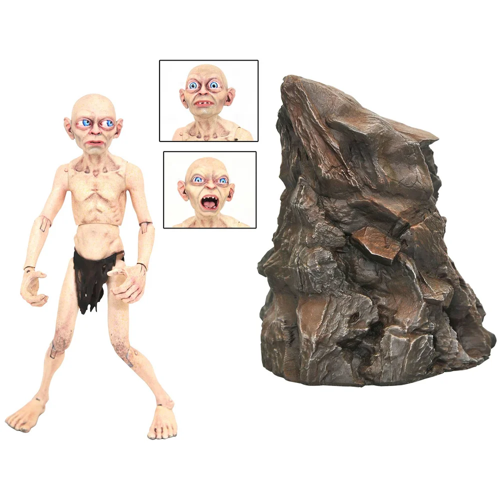 Diamond Select Lord Of The Rings Deluxe Action Figure - Gollum Image 1
