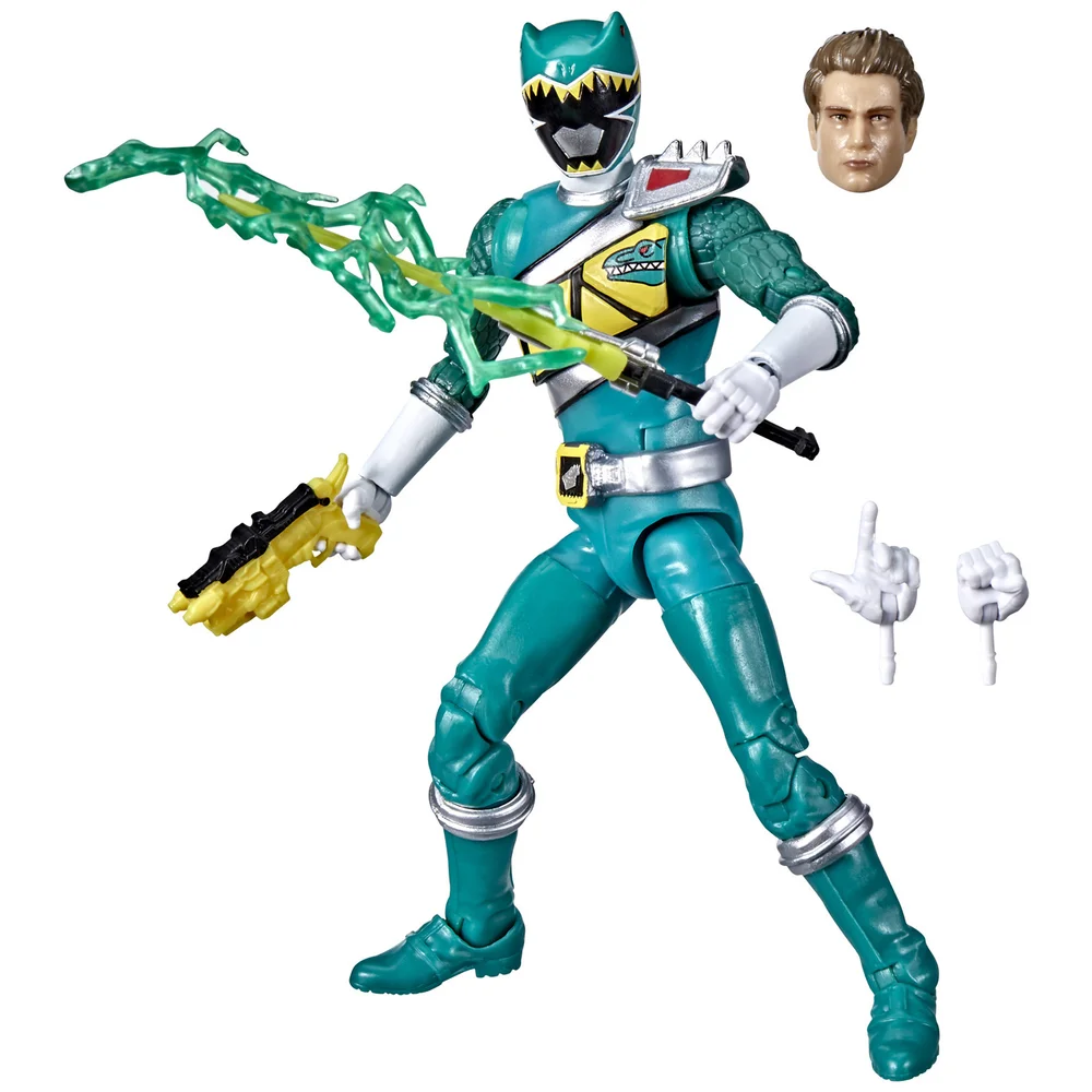 Hasbro Power Rangers Lightning Collection Dino Charge Green Ranger Action Figure Image 1