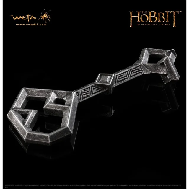 Weta Workshop The Hobbit Replica 1/1 Scale Key to Erebor 13cm