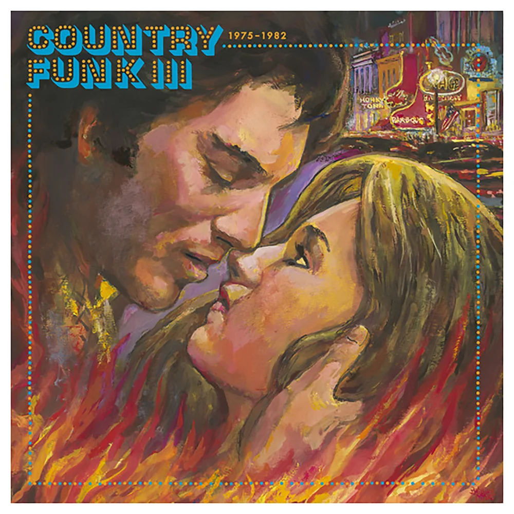 Various Artists - Country Funk III 1975-1982 Vinyl 2LP (Clear with Red & White Swirl) Image 1