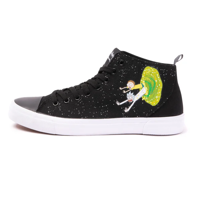 Akedo x Rick and Morty Space High Top - Black