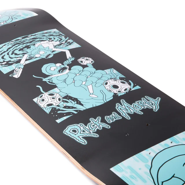 Rick And Morty DUST! Exclusive SkateBoard Deck - Portal Reach