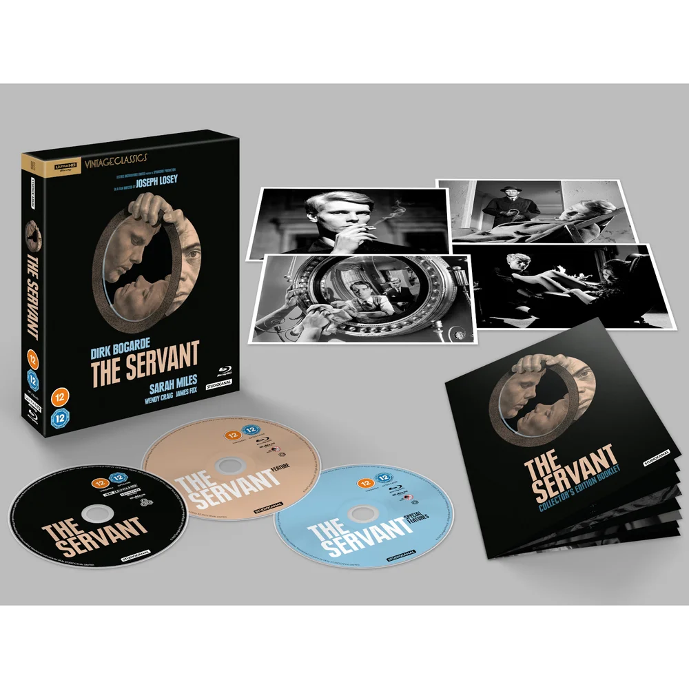 The Servant (Vintage Classics) - 4K Ultra HD Collector's Edition Image 1