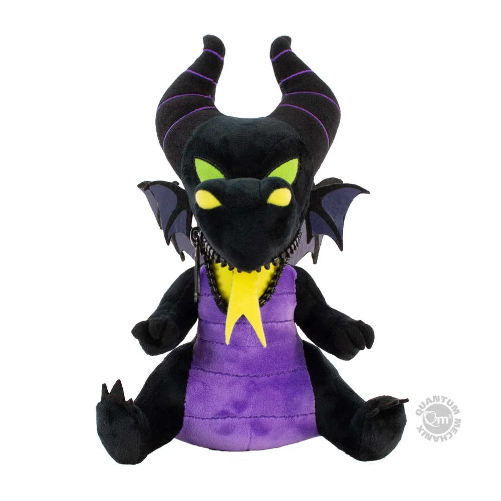 Quantum Mechanix Sleeping Beauty Zippermouth Plush - Maleficent Image 1