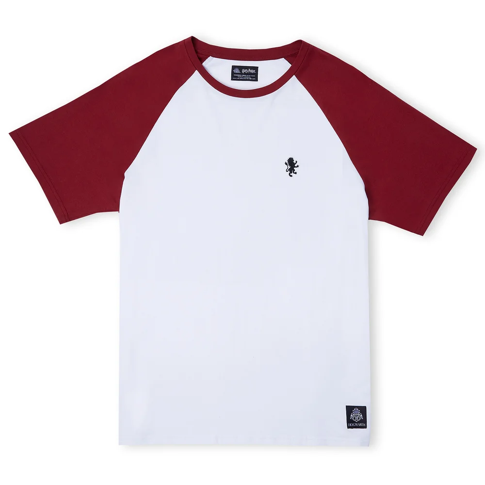 Gryffindor House Panelled T-Shirt - Burgundy - XS Image 1