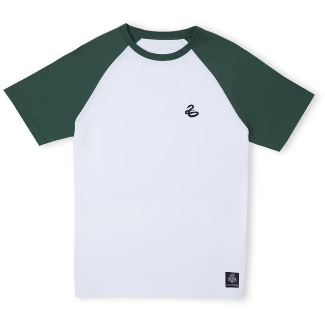 Slytherin House Panelled T-Shirt - Green