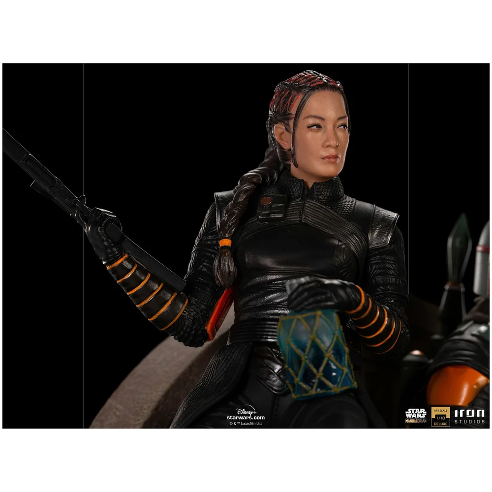 Iron Studios Star Wars: The Mandalorian Deluxe Art Scale 1/10 estatua de Boba Fe Iron Studios Star Wars: The Mandalorian Deluxe Art Scale 1/10 estatua de Boba Fe