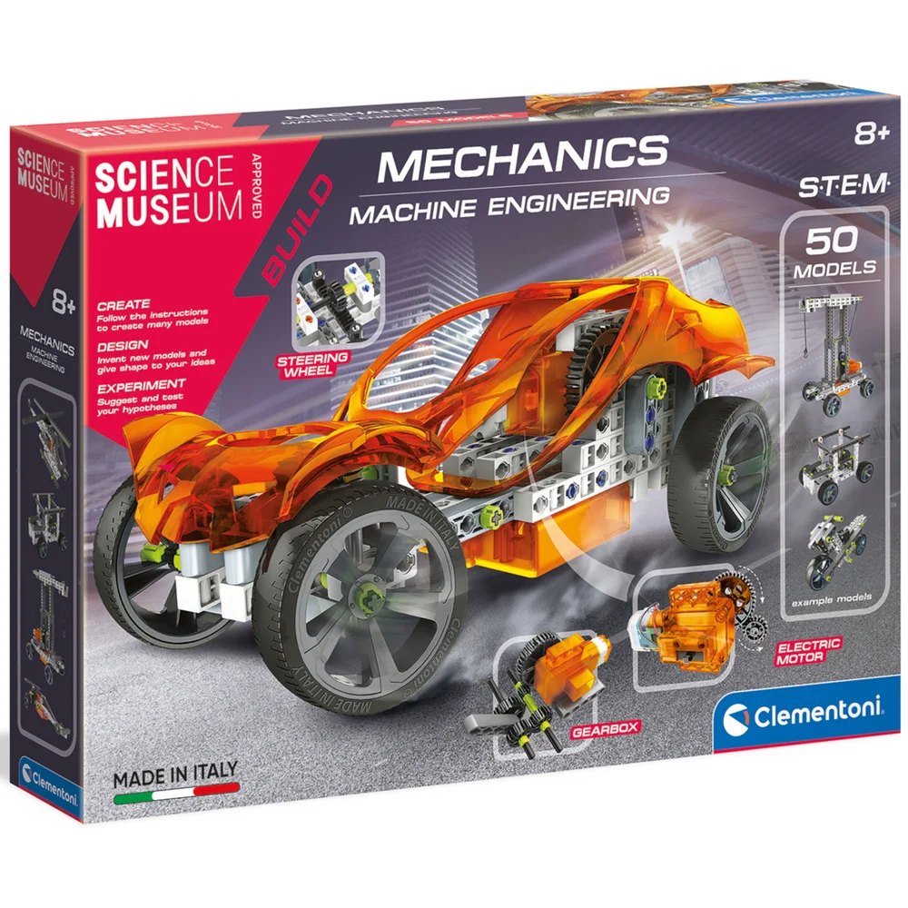 Clementoni Science Museum - Mechanics Laboratory Toy Image 1
