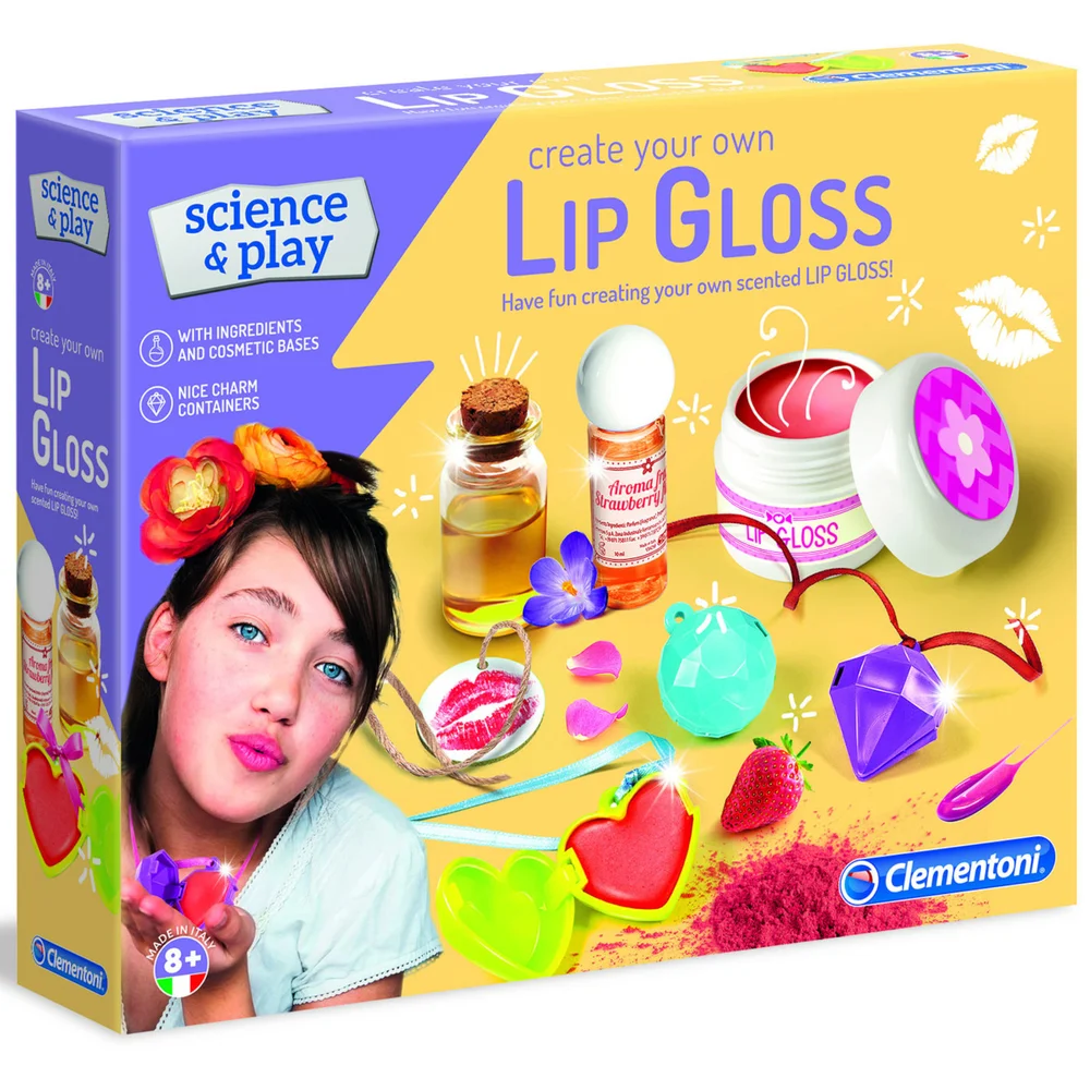 Clementoni Science & Play Lip Gloss Kit Play Set Image 1