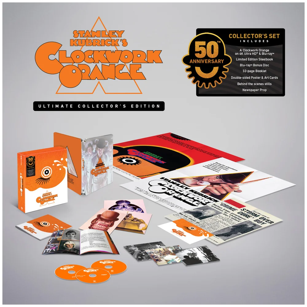 A Clockwork Orange - 4K Ultimate Collector’s Edition Steelbook (Includes 2D Blu-ray) Image 1
