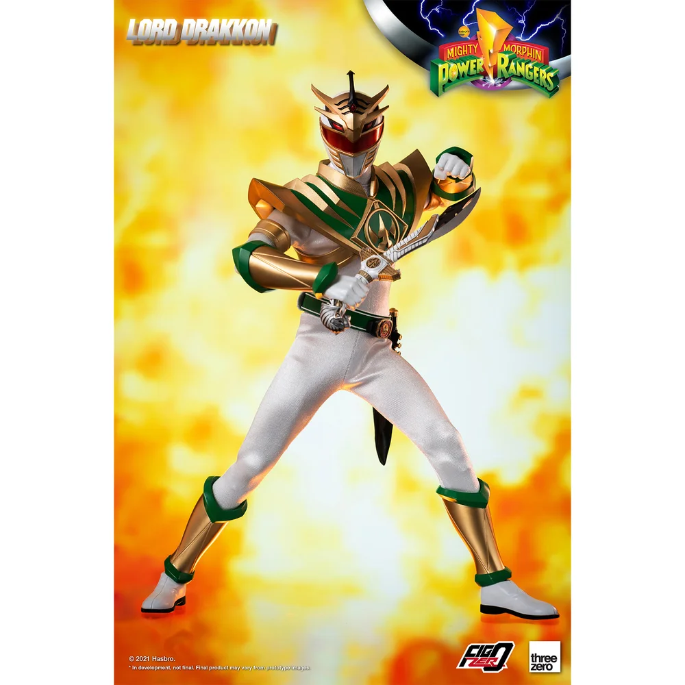 ThreeZero Mighty Morphin Power Rangers FigZero 1/6 Scale Collectible Figure - Lord Drakkon Image 1