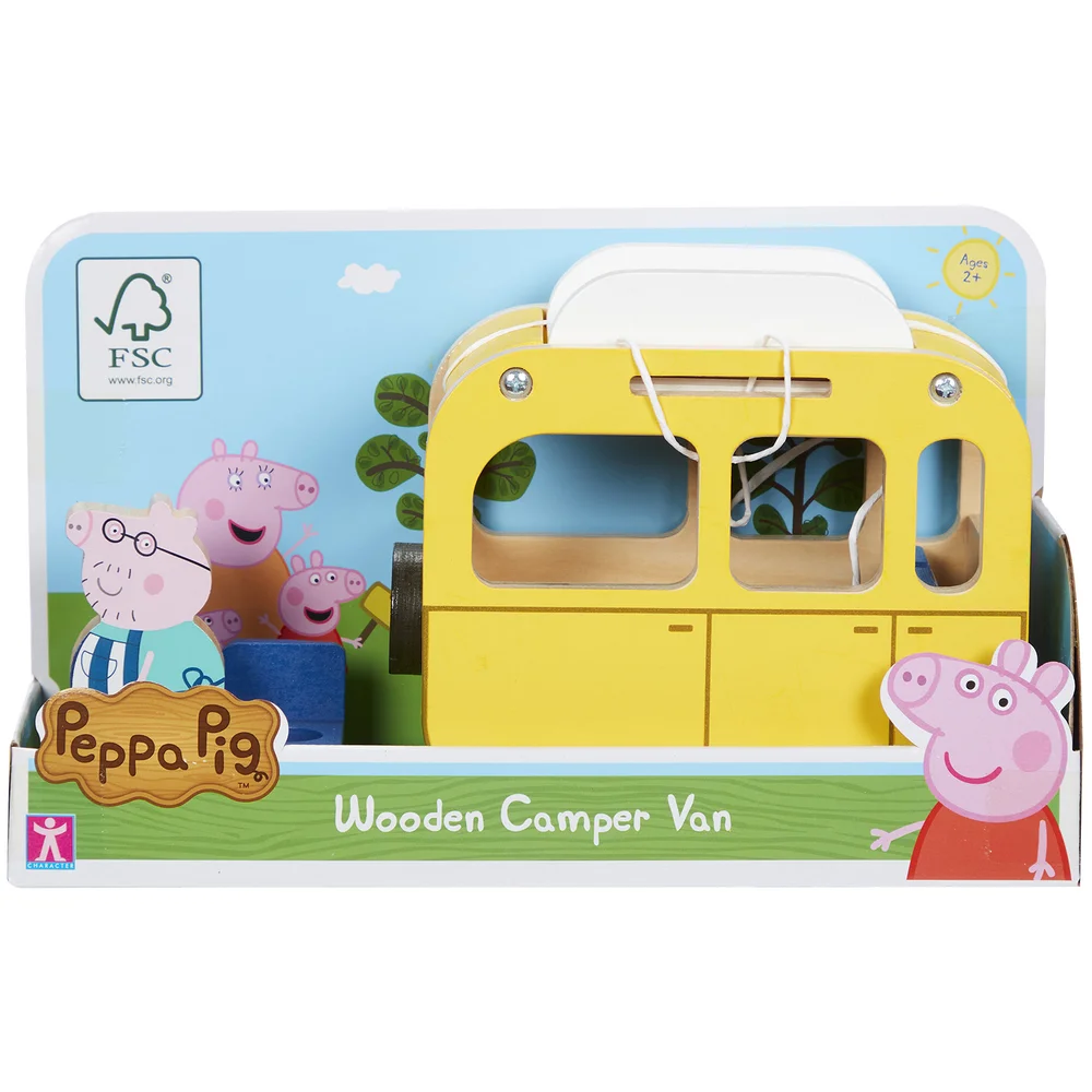 Peppa Pig - Wooden Campervan Image 1