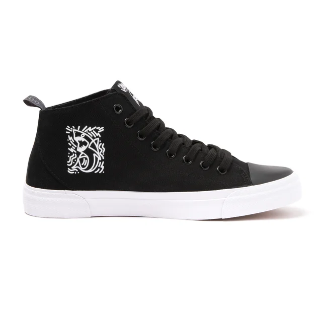 Akedo x Jaws Deep Sea Doodle High Top - Black