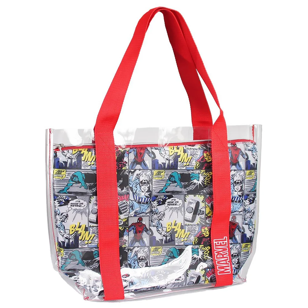 Marvel Comics Transparent Handbag Image 1