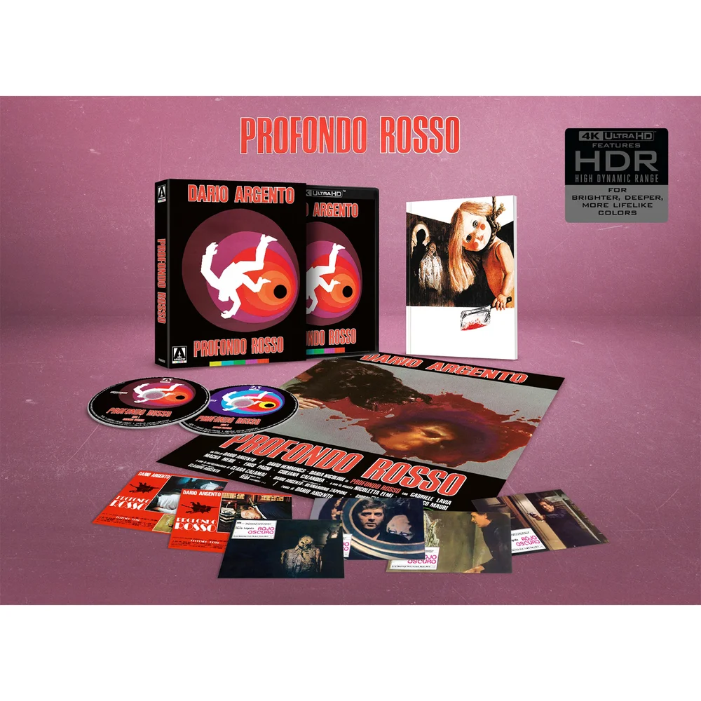 Deep Red (Arte Originale) - Limited Edition 4K Ultra HD Image 1