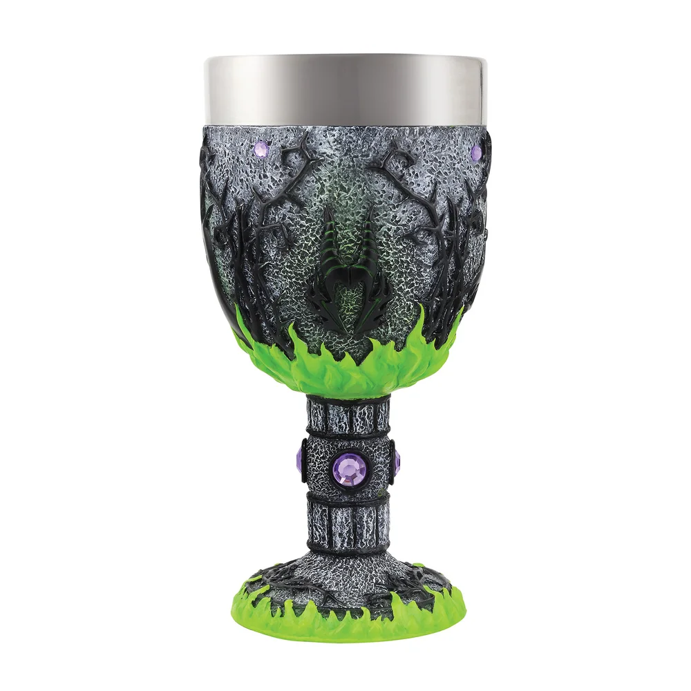 Disney Showcase Maleficent Decorative Goblet Image 1