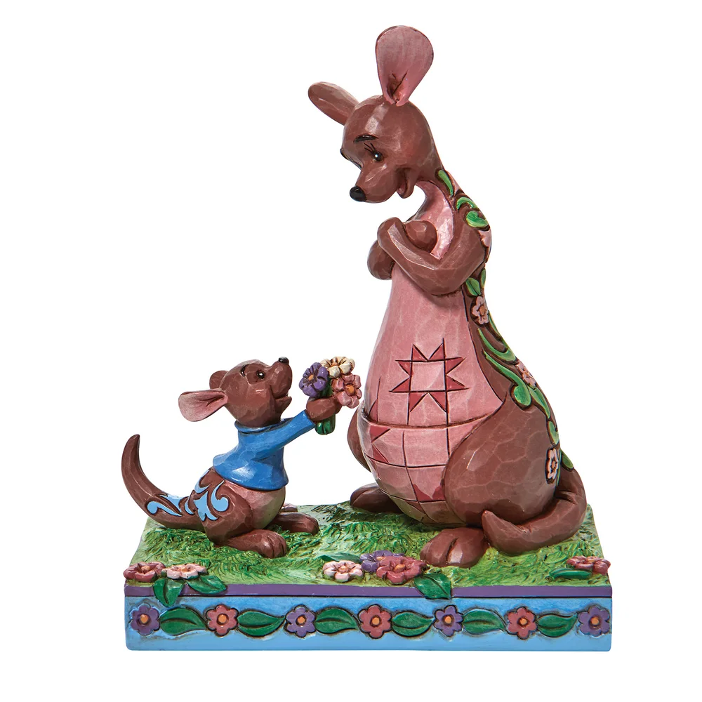 Disney Traditions Winnie the Pooh Roo And Kanga Figurine Image 1