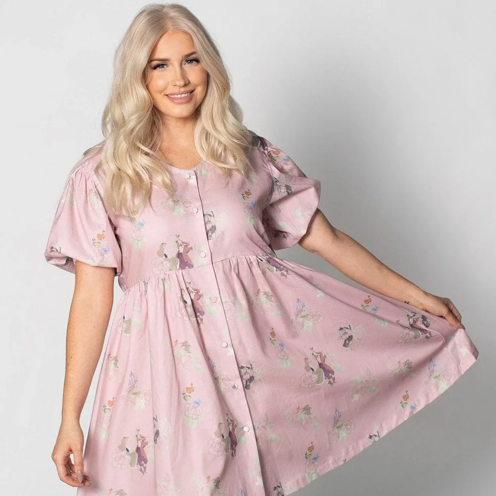 Cakeworthy Sleeping Beauty Puffy Sleeve Dress - M Image 1