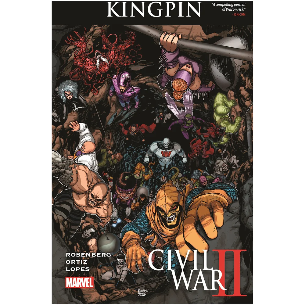 Marvel Comics Civil War Ii Kingpin Trade Paperback (Aug161002) Graphic Novel Image 1