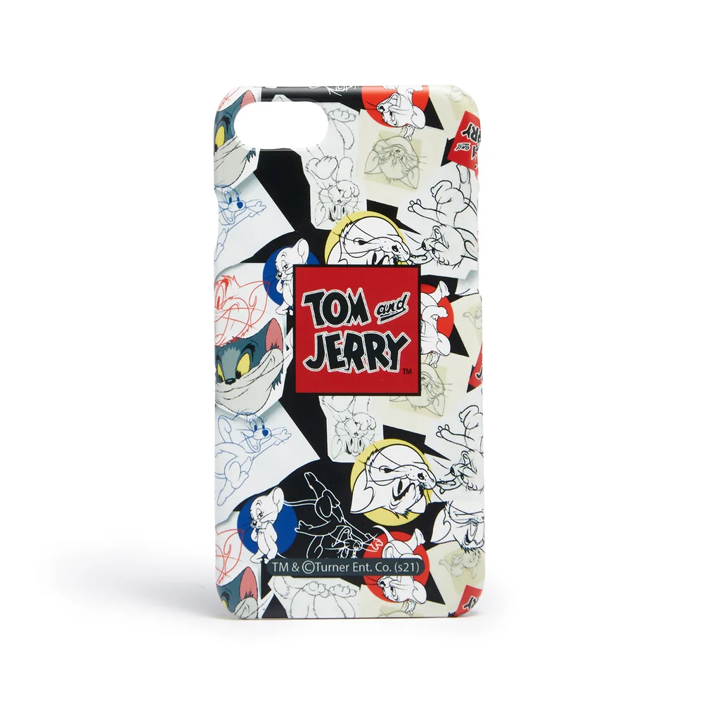 Tom & Jerry Jumble Phone Case for iPhone and Android - iPhone 5/5s - Snap Case - Matte Image 1