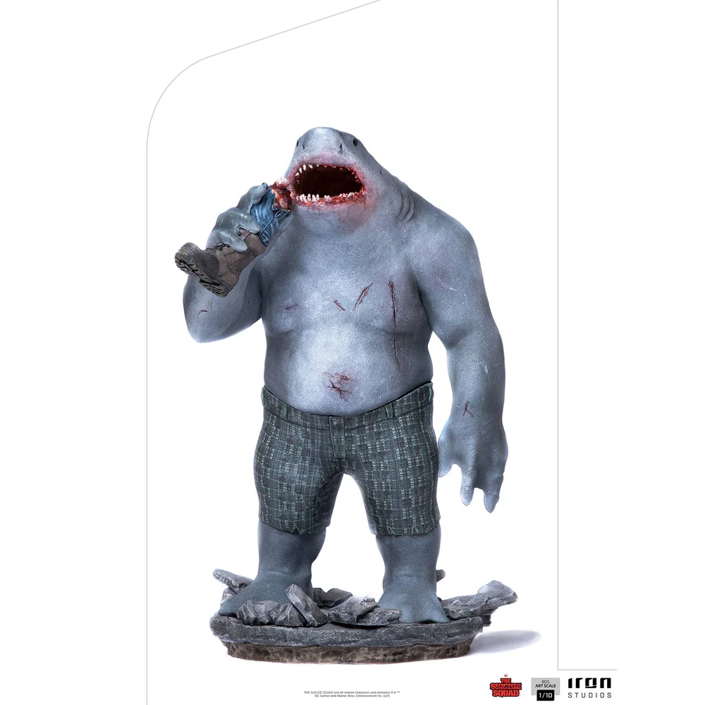 Iron Studios The Suicide Squad BDS Art Scale Statue 1/10 King Shark 23 cm Image 1