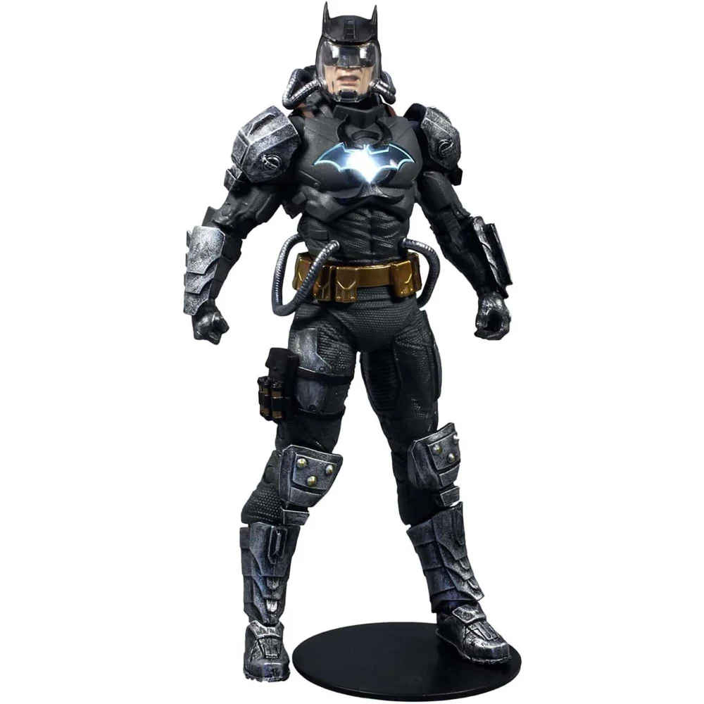 McFarlane DC Multiverse 7" Figure - Batman Hazmat Suit (Light Up Logo) (Gold Label) Image 1