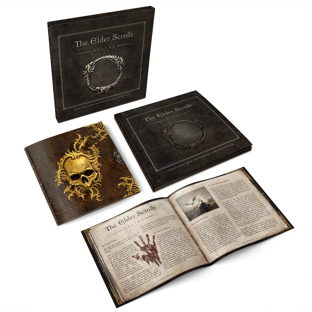 The Elder Scrolls Online: Selections From The Original Game Soundtrack Silver Vinyl Box Set Image 1