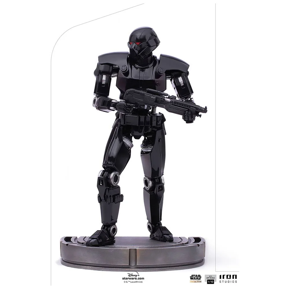 Iron Studios Star Wars The Mandalorian BDS Art Scale Statue 1/10 Dark Trooper 24 cm Image 1