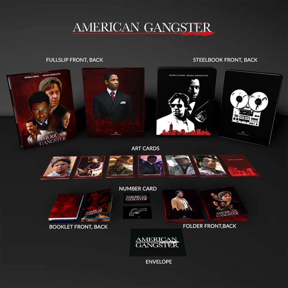 American Gangster - 4K Ultra HD Limited Edition Collector's Steelbook (Includes Blu-ray) Image 1