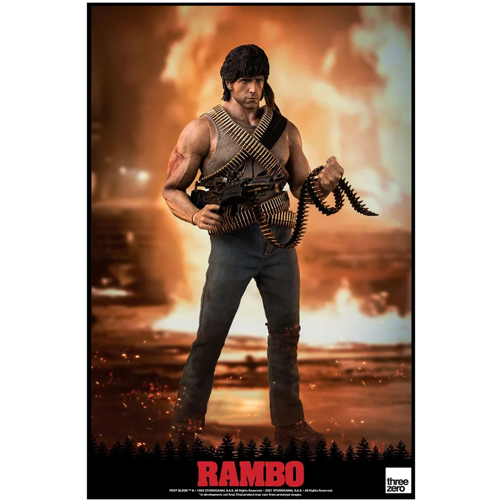 ThreeZero Rambo: First Blood 1/6 Scale Collectible Figure - John Rambo Image 1