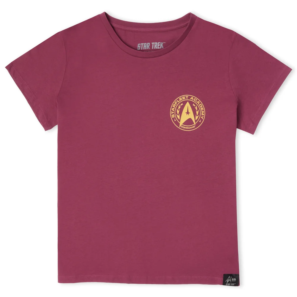 Star Trek Starfleet Commander Women's T-Shirt - Burgundy - XS - Burgundy Image 1